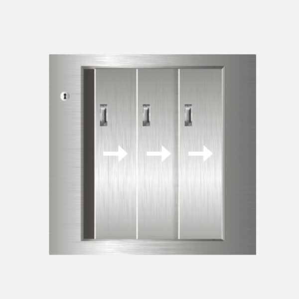 Window-Style Dumbwaiter - 500x600x800mm, 100kg Load