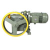 TM-002 0.75kW 1.1kW 1.5kW Durable Elevator Traction Machine For Dumbwaiter Lift