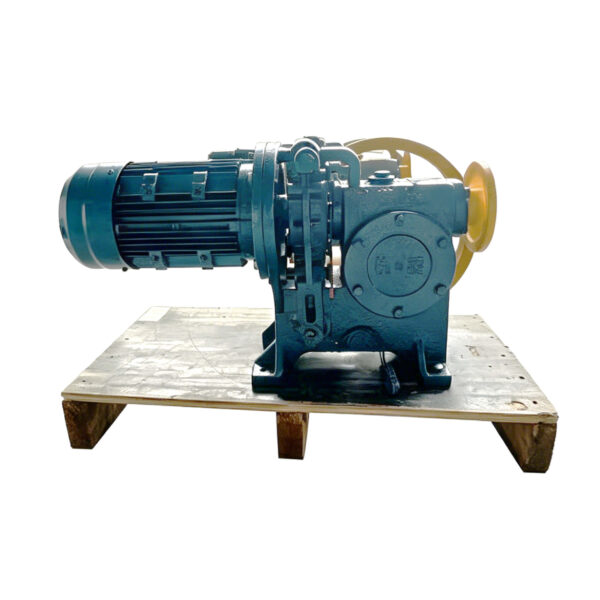TM-001 0.75kW 1.1kW 1.5kW Durable Elevator Traction Machine For Dumbwaiter Lift