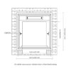 RC-B006 200kg 1.1kW Dumbwaiter Lift | 80x80x120cm Rear Counterweight