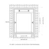 RC-B007 200kg 1.1kW Dumbwaiter Lift | 80×100×120cm Rear Counterweight