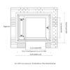 SC-A001 100kg 0.75kW Dumbwaiter Lift | 60x60x80cm Side Counterweight