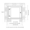 SC-A002 100kg 0.75kW Dumbwaiter Lift | 60x70x80cm Side Counterweight