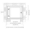 SC-A003 100kg 0.75kW Dumbwaiter Lift | 70x70x80cm Side Counterweight