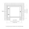 SC-A006 200kg 1.1kW Dumbwaiter Lift | 80x80x120cm Side Counterweight