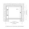 SC-A008 250kg 1.5kW Dumbwaiter Lift | 100x100x120cm Side Counterweight