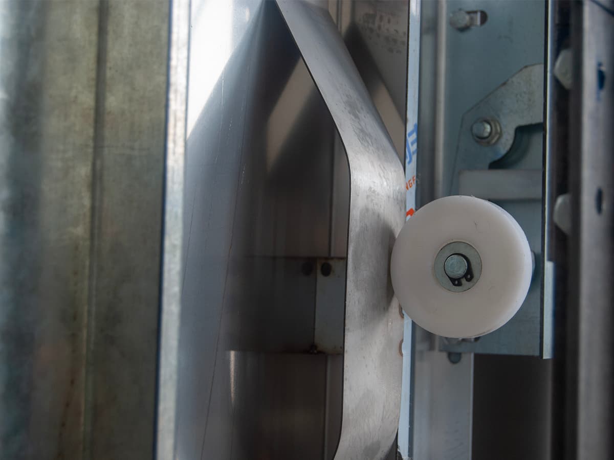 Commercial dumbwaiter food lift with essential safety features for restaurant operations