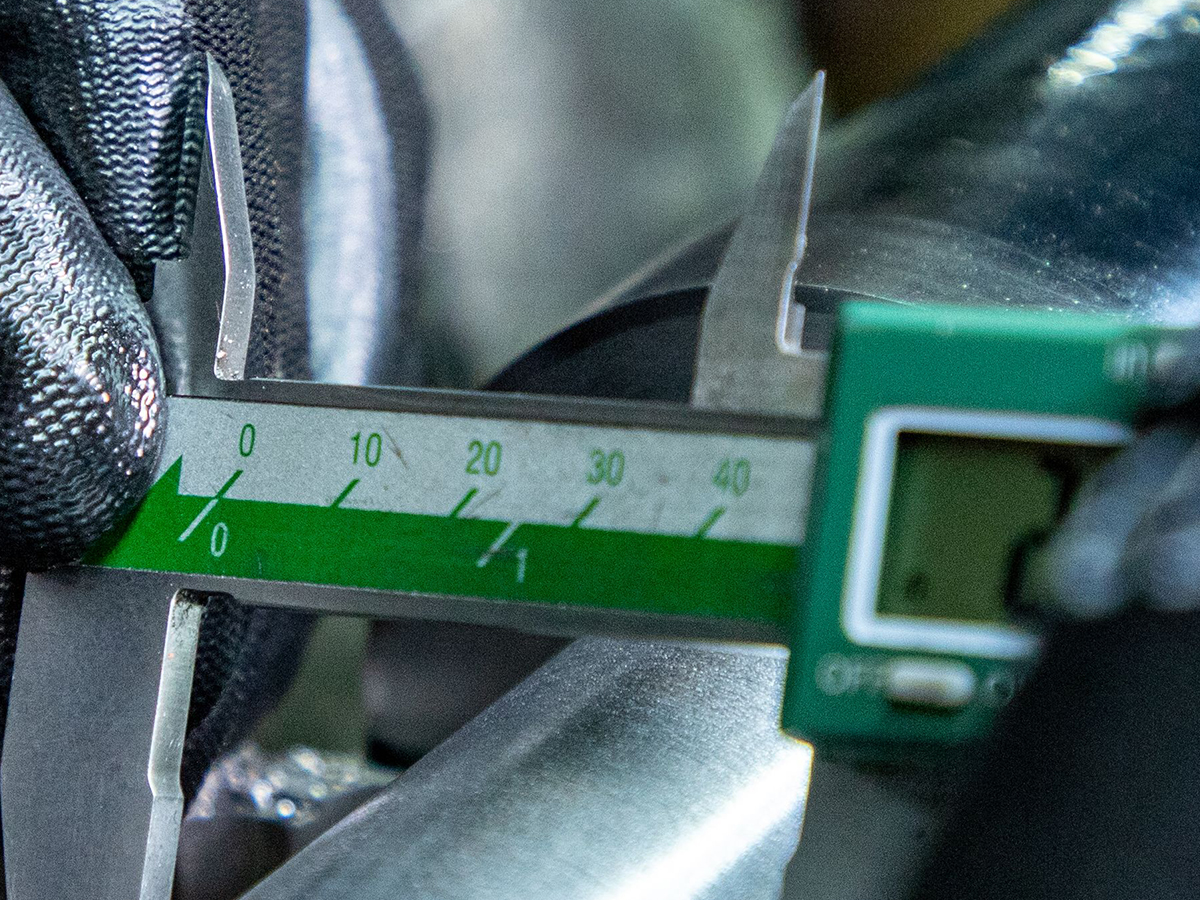 BsiteExpress dumbwaiter components measured and inspected to specification for pharmacy and lab builds