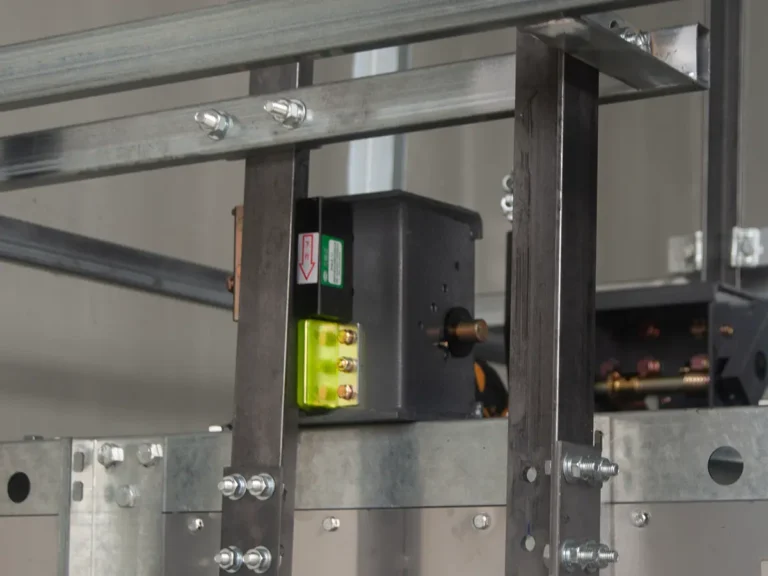 Office building dumbwaiter and small freight elevator moving files, mail and supplies between office floors